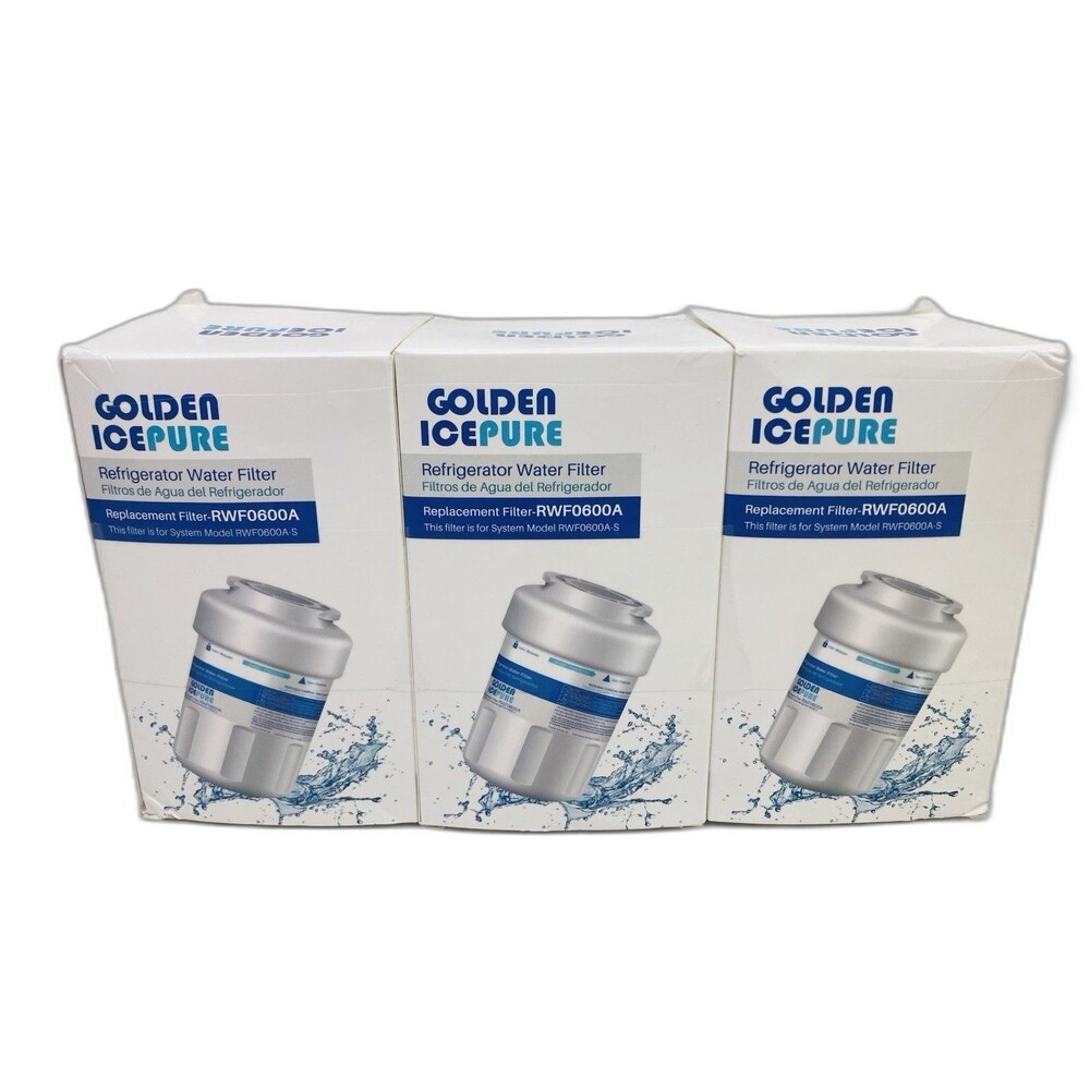 Golden Icepure Replacement Filter - RWF0600A  3 Pack Factory sealed